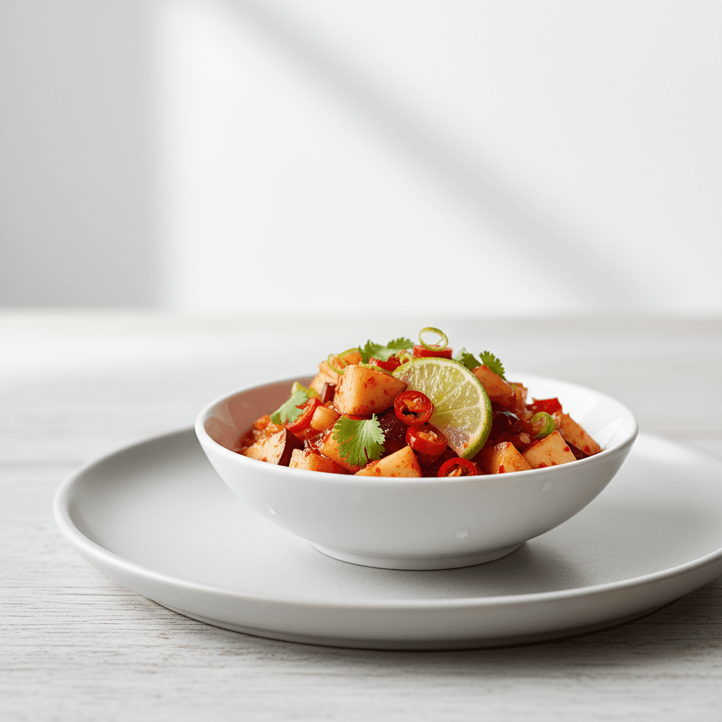 Spicy Mangosteen & Lime Relish